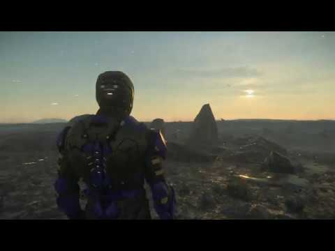 Star Citizen 3.8 PTU Microtech North Pole region's insane landscapes !