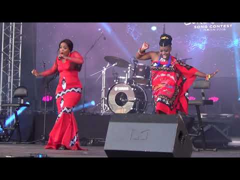 ESCKAZ in Lisbon: Symphony (Afrimusic winner) - Sengikhona (at Eurovillage)