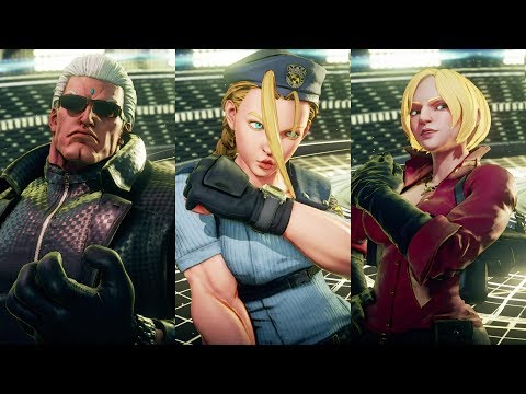 Street Fighter 5 AE - Resident Evil DLC Costumes