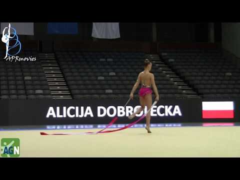 Alicja Dobrolecka - POL - Fita (Ribbon) - Junior AA - AGN Cup 2018