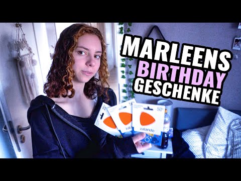 Marleens Geburtstagsgeschenke / Der Tag ist durchgetaktet
