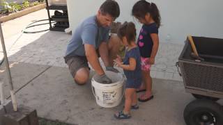 I need to bang it -- make pole anchors with terrible 2&3