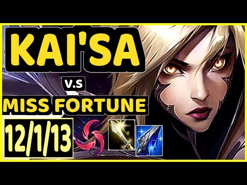 SNEAKY (KAI'SA) vs MISS FORTUNE - 12/1/13 KDA BOTTOM ADC CHALLENGER GAMEPLAY - NA