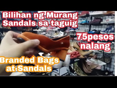 Ukay Ukay branded Sandals at branded Bag Triump#Central#Sgnal#Taguig#LANGSAS UKAY2 Store