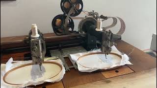 Jacquard Embroidery Machine: Masterpiece from history
