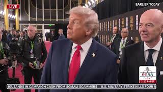 WATCH: President Trump on the FIFA World Cup Red Carpet - 12/5/25