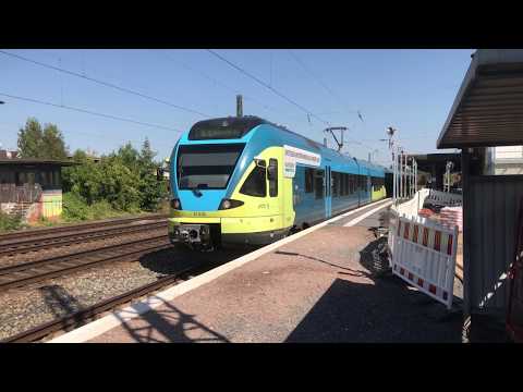 429 505-1 der Eurobahn auf der Linie RE 78 "Porta Exprees" als RE 52276 bei der Abfahrt Minden Westf