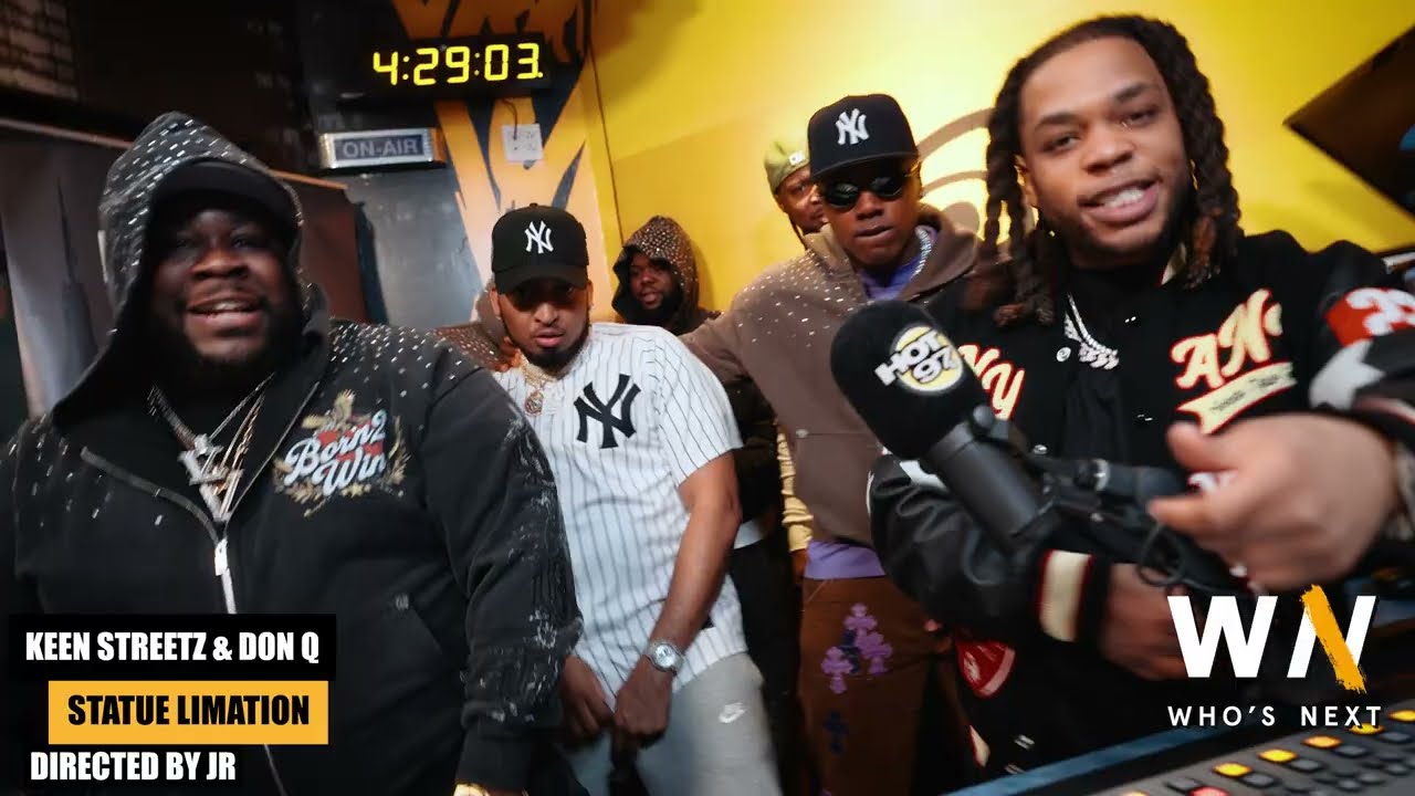Keen Streetz ft. Don Q - Statue Limitation (Who's Next? In Studio Performance) | Hot 97
