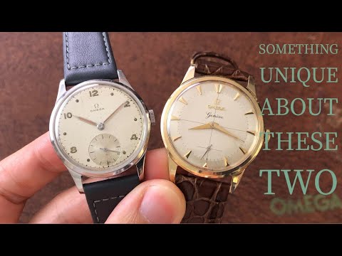 What makes these two Omega watches Significantly unique? (WATCH REVIEW)