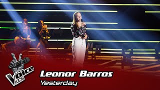 Leonor Barros - &quot;Yesterday&quot; | Prova Cega | The Voice Kids