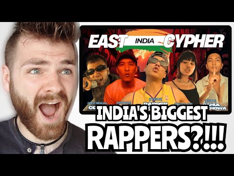 BRITISH GUY Reacts to EAST INDIA CYPHER | Rapper Big Deal | G'nie | Reble | Rahul Rajkhowa | Cizzy