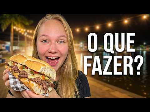 NOITE MÁGICA EM BARRA BONITA! 🎬 Cinema na Orla, Quermesse e os Famosos Lanches!