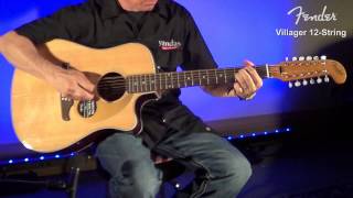 Video thumbnail for Fender Villager 12 String Acoustic Guitar Review - YandasMusic.com by Yandas Music