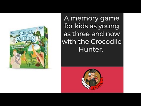The Purge: # 3686 The Crocodile Hunter: Picture Pairing Game: A memory game for your youngster