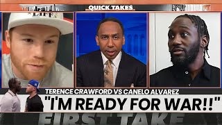 Canelo Alvarez Issues SHOCKING Warning to Terence Crawford In LIVE INTERVIEW