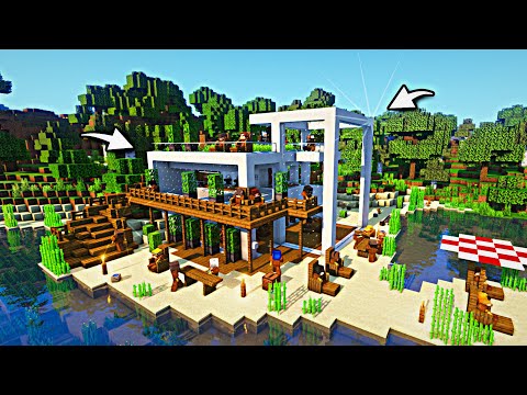 Beach House in Minecraft