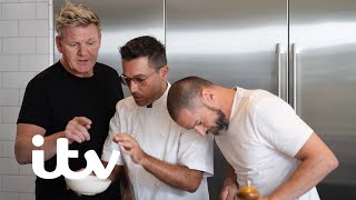 Burger Off: Gordon Ramsay vs Gino D'Acampo & Fred Sirieix 🍔| Gordon, Gino & Fred: American Road Trip