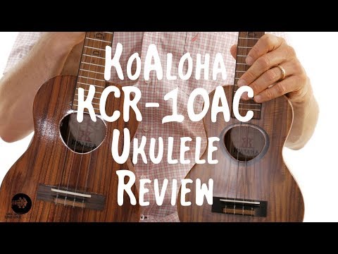 KoAloha Ukulele KCR-10AC Concert with High G