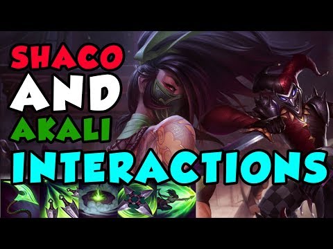 Shaco and Akali Reworked Interactions - Patch 8.15