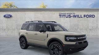 New 2025 Ford Bronco Sport Tacoma WA Seattle, WA #F51138
