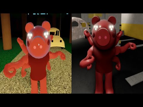 Parasse Original vs RP Jumpscare - Roblox Piggy Comparison