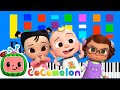 CoComelon Happy And You Know It Dance Slow EASY Medium 4K Piano Tutorial