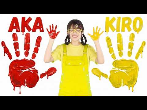 AKA KIRO FULL SONG | VIRAL TREND! Color Mixing | AKA! KIRO! ! SHIRO! AO!