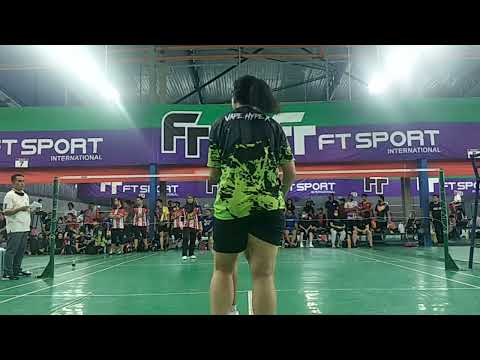 Badminton Vape Women's Double Tournament - Saranya / Erica Vs  (Laisi Juice) FarahLia / Fairuz