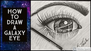 How to Draw a Galaxy Eye