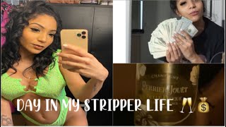 DAY IN MY STRIPPER LIFE THURSDAY NIGHT NYE PREGAME 💰  DYING MY HAIR BLACK & MORE 💗