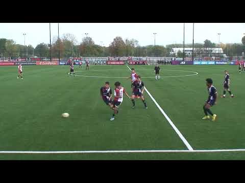 SC Feyenoord o17 - Excelsior Maassluis o17 1:0 1e helft