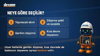 Kablo Kesiti Nasıl Seçilir? Akım ve Gerilim Düşümü | Devpan