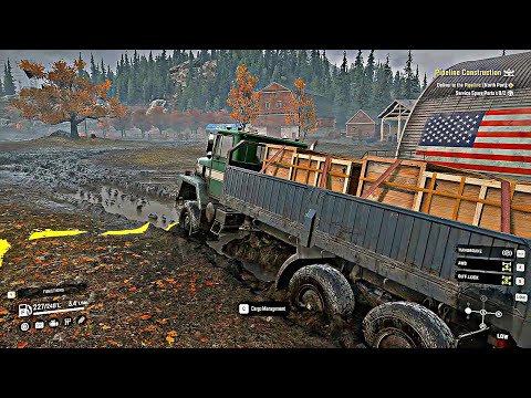 SnowRunner - International Paystar 5070 Offroad Gameplay Walkthrough Part 6
