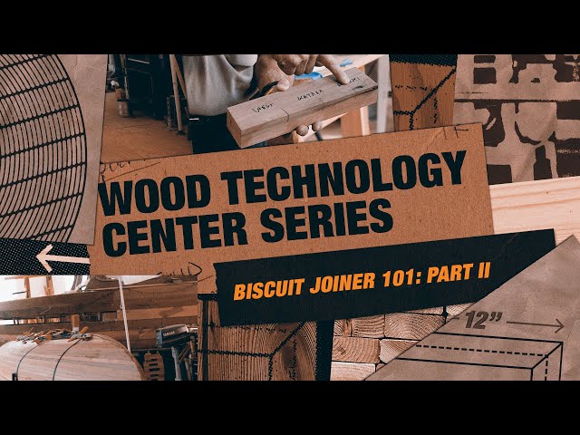 Biscuit Joiner 101: Part 2