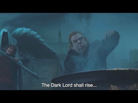 Wormtail gives birth to Voldemort in cauldron using Harry's blood | Harry Potter and Goblet of Fire