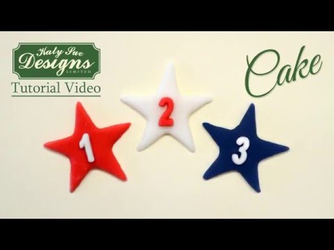 Star Numbers design mat silicone icing mould Star Numbers design mat silicone icing mould