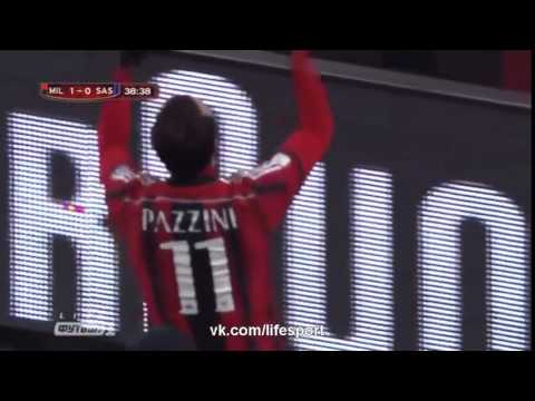 VIDEO AC Milan 2 – 1 Sassuolo Highlights