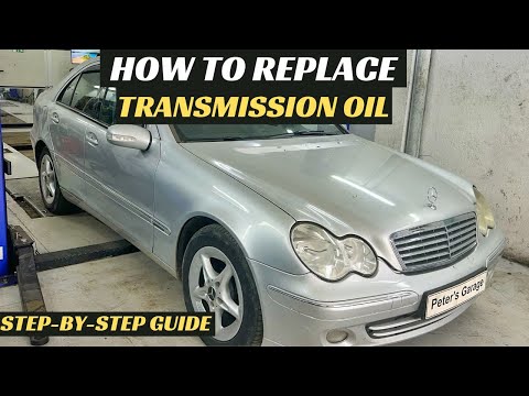How to replace the Automatic Transmission Oil on Mercedes W203 722.6 5G-Tronic