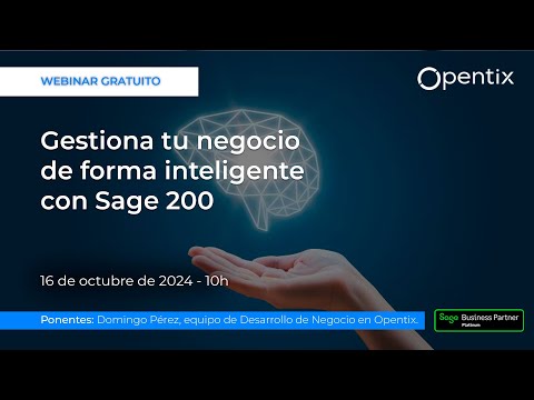 Gestiona tu negocio de forma inteligente con Sage 200