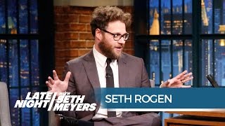 Seth Rogen's Amazing Kanye West Encounter - Late Night with Seth Meyers