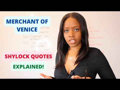 Merchant of Venice: Shylock Character Quotes & Word-Level Analysis | GCSE English Exam Revision!