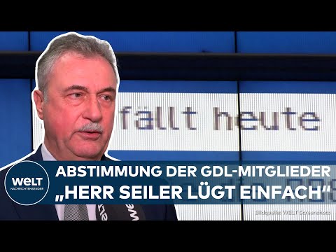 Video Thumbnail: BAHNSTREIK: "Kräftiger, länger, härter! "GDL-Mitglieder für unbefristete Streiks | EILMELDUNG