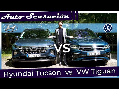 Prueba Comparativa: Hyundai Tucson 2021 vs Volkswagen Tiguan 2021