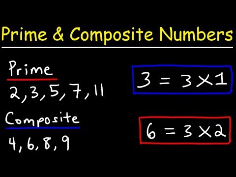 Prime Numbers and Composite Numbers