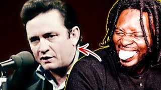 FIRST TIME REACTING TO JOHNNY CASH &quot;A BOY NAMED SUE&quot; LIVE REACTION