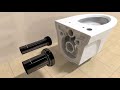 TOTO AP Or EP Wall Hung Toilet Installation Video