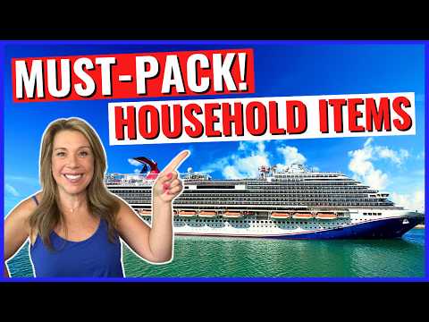 Thumbnail for 25 Household Items You SHOULD Be Packing for a Cruise