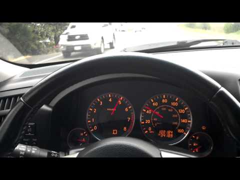 2006 Infiniti FX35 20-80mph secret weapon intake