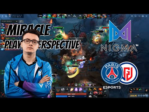MIRACLE [Templar Assassin] PLAYER PERSPECTIVE | NIGMA VS PSG.LGD #WePlay AniMajor GAME 2