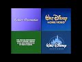 Feature Presentation Walt Disney Home Video Blue Background Formatted Screen Walt Disney Pictures